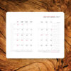 1403 Persian Lunar Planner Calendar Notebook With Pen