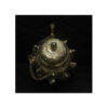 Persian Brass Teapot Handcrafted with Elegant Floral Design Gang