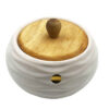 Ceramic Sugar Bowl with Lid Artistic Style Almas