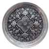 Persian Decorative Copper Engraved Wall Plate Intricate Floral Motifs