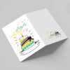 Happy Birthday Greeting Card with Persian Typography (x10)