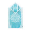 Islamic Prayer Mat Sajadah Lightweight with Blue Velvet Fabric