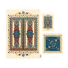 Islamic Prayer Mat Velvet Sajadah Lightweight with Islamic Theme
