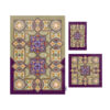 Islamic Prayer Mat Velvet Sajadah with Eslimi Design Model Nour