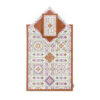 Islamic Prayer Mat Velvet Sajadah with Minimal Flowers Design