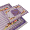Islamic Prayer Mat Velvet Sajadah with Vintage Floral Pattern