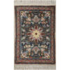 Authentic Persian Prayer Rug Hand-Knotted & Luxurious Sajada Haris
