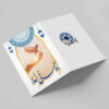 Islamic Ramadan Greeting Card Foldable with Pocket