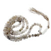 Islamic Sulemani Hakik Rosary Crafted with 101 Prayer Beads Tasbih Gray