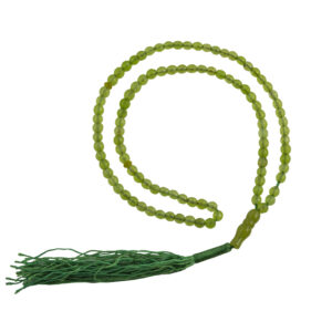 Islamic Agate Rosary Crafted with 101 Prayer Beads Tasbih Green