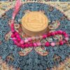 Islamic Agate Rosary Crafted with 33 Prayer Beads Tasbih Red