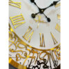 Islamic Wall Clock with Wa In Yakad Calligraphy and Roman Numerals