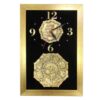 Islamic Decor Clock with Qul Hu Allah Hu Ahad Pottery Tile Design