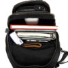 Leather Sling Shoulder Bag with Plenty of Compartments