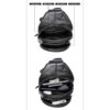 Leather Sling Shoulder Bag with Polyester Cotton Lining