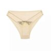 Lingerie Set Lace Bra & Thong Embroidered With Adjustable Strap