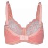 Lingerie Set Lace Bra & Thong With Adjustable Strap For Women