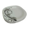 Melamine Dinnerware Plate Set - Durable & Unbreakable (Pack of 6)