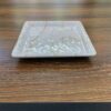 Melamine Plate Set, Square Shape Marble Design, Pack of 3