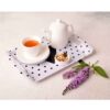 Lightweight Melamine Serving Tray - Heart Design with Handle