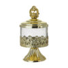Metal Sugar Bowl with Lid Model Lux