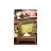 Metal Waste Basket & Tissue Box Set - Matte Golden Color