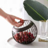 Metal Wire Fruit Basket With Multi-purpose Use