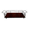 Metal Wire Fruit Basket With a Base & Handle