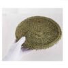 Natural Wicker Basket Handwoven Round Shape in Brown