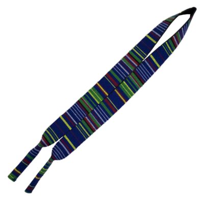 Glasses Strap – Traditional Striped Neoprene Fabric
