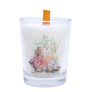 Scented Candle Jar – Mina Model for Haft-Sin Display (2x)