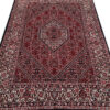 Hand-Knotted Persian Zanjan Masterpiece (Intricate Geometric Medallion) - Red Wool