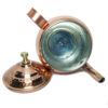 Copper Saffron Infuser Teapot Handcrafted Using Hammering Technique