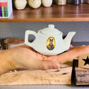 Saffron Infuser Teapot with Persian Qajari Design Model Naseri