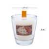 Scented Candle Jar – Ideal for Eid Nowruz Gathering (2x)