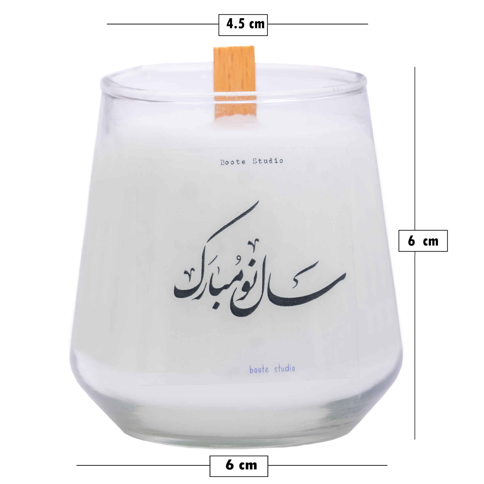 Scented Candle Jar – Spring Touch for Haft-Sin Table (2x)