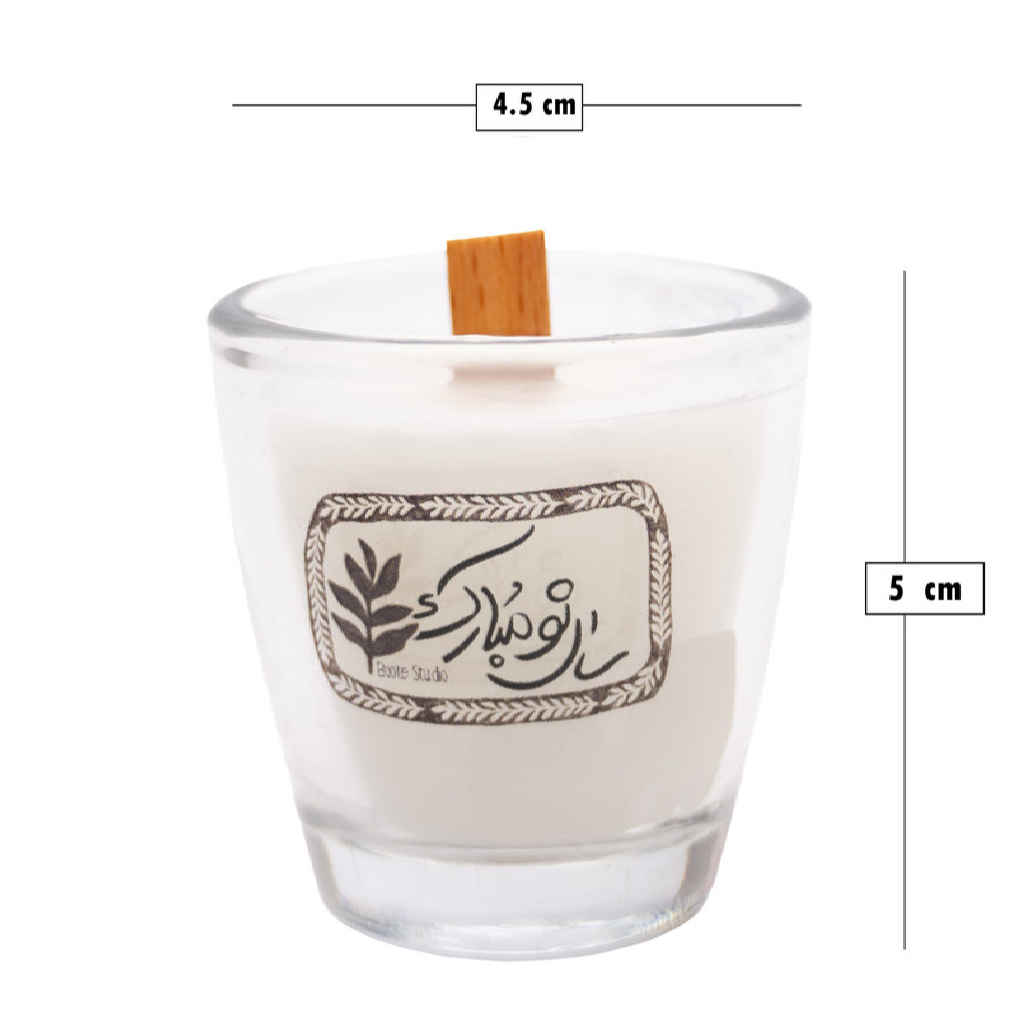 Scented Candle Jar – Perfect Accent for New Year Celebration (2x)
