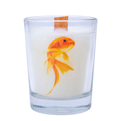 Persian Goldfish Scented Votive-Style Container Candles – Nowruz New Year Table Decor (2-Pack)