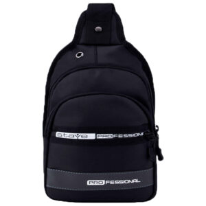 Canvas Sling Shoulder Bag with Multiple Compartments for Active Living