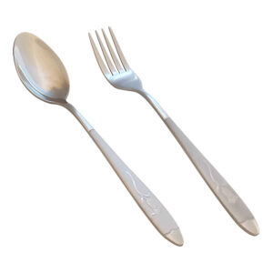 Spoon and Fork Flatware Set Dishwasher Safe 12 Pcs Model Mikhak