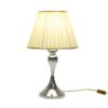 Accent Table Lamp with Fabric Tapered Lampshade Senator