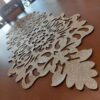 Table Runner Faux Leather with Glitter Fancy Style