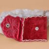 Travel Prayer Mat for Muslim Pocket Sized & Portable Sajada Red