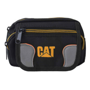 Caterpillar Canvas Fanny Pack with 3 Pockets & Adjustable Belt – Everyday Essential