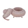 Velvet Jewelry Box With Flower Handle Model Chic