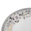 White Melamine Plate Set, Break-Resistant for Everyday Use, Pack of 6