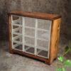 Elegant Wooden Box – Stylish Storage Solution with 12-Cabinet Plastic Drawers