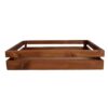 Minimalist Rustic Wooden Serving Tray - Rectangular Model Soha
