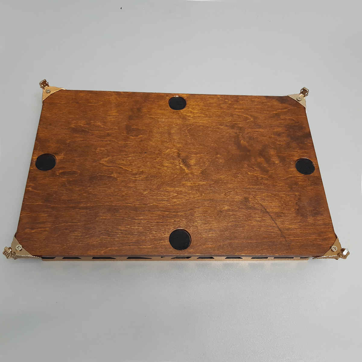 Minimalist Rectangular Wooden Serving Tray with Border – Model Asa