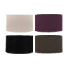 Minimalist Rectangular Wooden Table Lamp with Fabric Shade